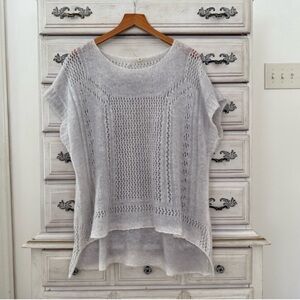 Soft Heather Grey Sweater Top